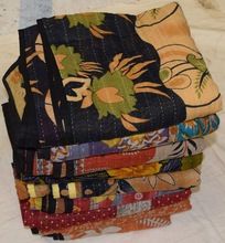 Old Sari Reversible Blanket
