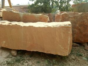 Rough sand stone