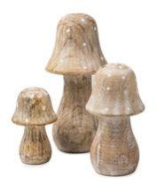 Christmas Standing Wooden Mushroom