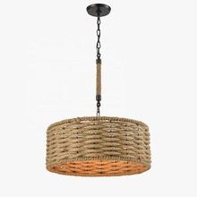 Jute Rope Pendent Lamp