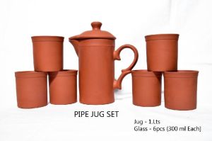 Mud Pipe Jug Set