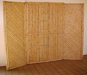 Bamboo Partition Screen