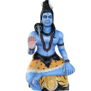 Fiber Lord Shiva Statue