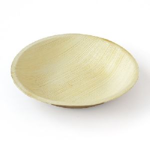 Areca Palm Leaf Square plate 3