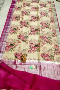 organza saree