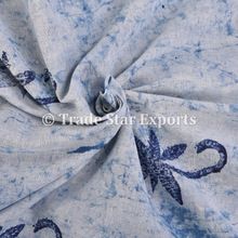 Batik Floral Cotton Fabric