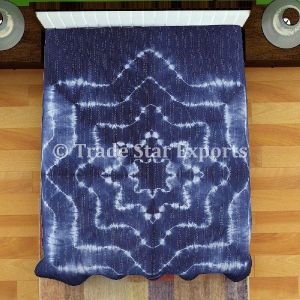 Cotton fabric tie dye shibori bedding