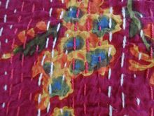 Cotton Kantha Quilt