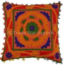 Embroidery Cushion Cover Suzani