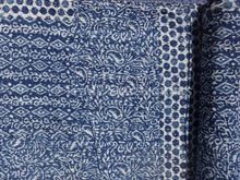 Hand Block Print Patchwork Kantha Quilt