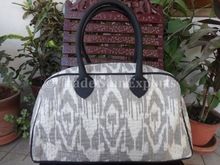 Ikat Print Kantha Hand Bag