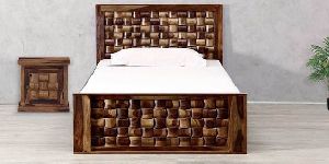 Wooden Single Bed