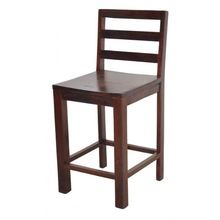 High quality good price solid wood vintage bar high leg bar chair