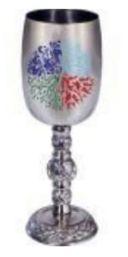 Fine quality Crystal Brass Chalice