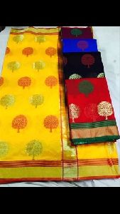 Ladies Banarasi Fancy Silk Saree