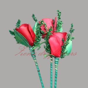 Handmade Colorful Bud Rose