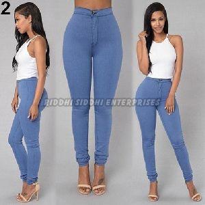 Ladies High Waist Denim Jeans