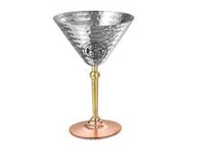 Copper Martini Glass