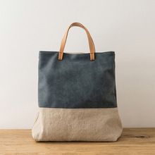 Canvas Waxed Tote Bag