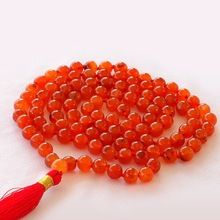 Red Carnelian Mala Beads