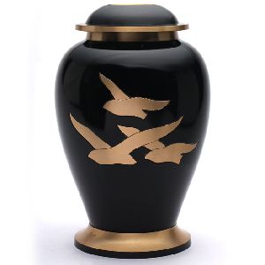 Brass Funeral Cremation Urn