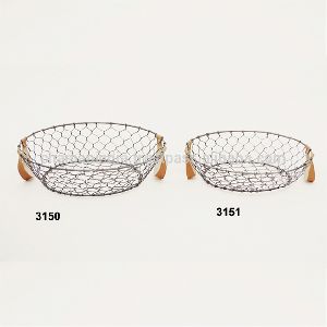 Chicken Wire Fruit Basket