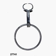 Hand Forged Cow Towel Ring