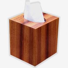 Wooden Tissue Box Napkin Case Cover
