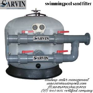 Swimming pool sand filter