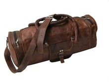 Mens Travel Bag Genuine Leather
