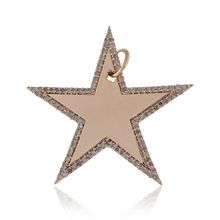 Diamond Star Charm Pendant