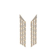 gold chandelier earrings