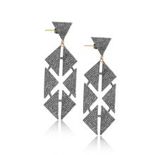 Hexagon Dangle Earrings