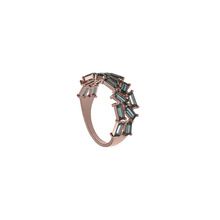 opaz Gemstone Baguettes Ring