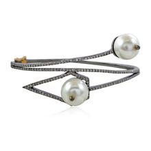 Pearl Gemstone Bangle