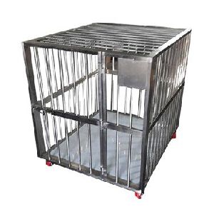 stainless steel cage trolley