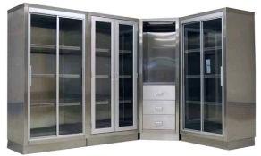 stainless steel locker cabinet