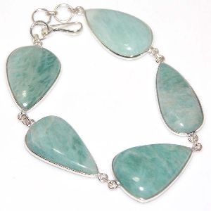 Amazonite Stone Handmade Bracelet