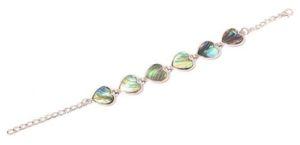 Natural Abalone Shell Chain Bracelet