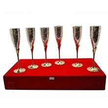 Silver Plated Wine Glass