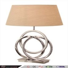 American style classic brass fabric lamp