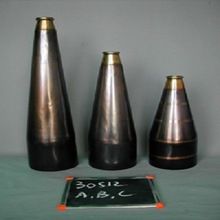 Bronze flower vases