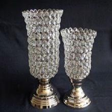 Crystal Bead Tea Light Holders