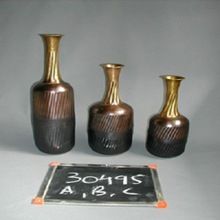 decorative Metal flower vases