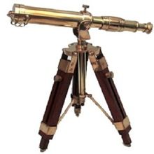 Four Fold Brass Telescope