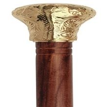 Round Head Wooden Walking Stick