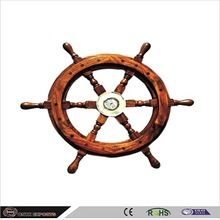 Ship Wheel Wall Clock