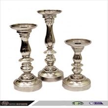 Silver Plated Pillar candle