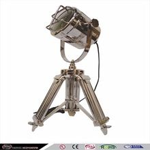 Solid Metal tripod table lamp