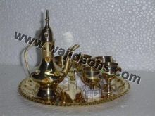 Brass Decorative Tea Set